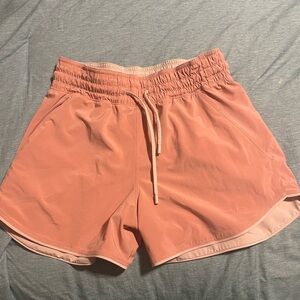 Lululemon Reversible Pink Athletic Sorts Size 4